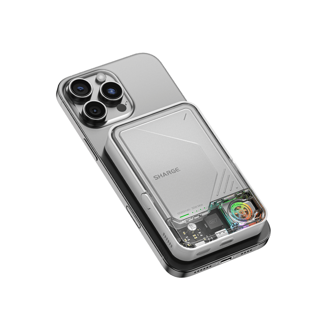 Sharge ICEMAG 2 (10,000mAh 3A 30W Qi2 Wireless) - Nitecore Singapore