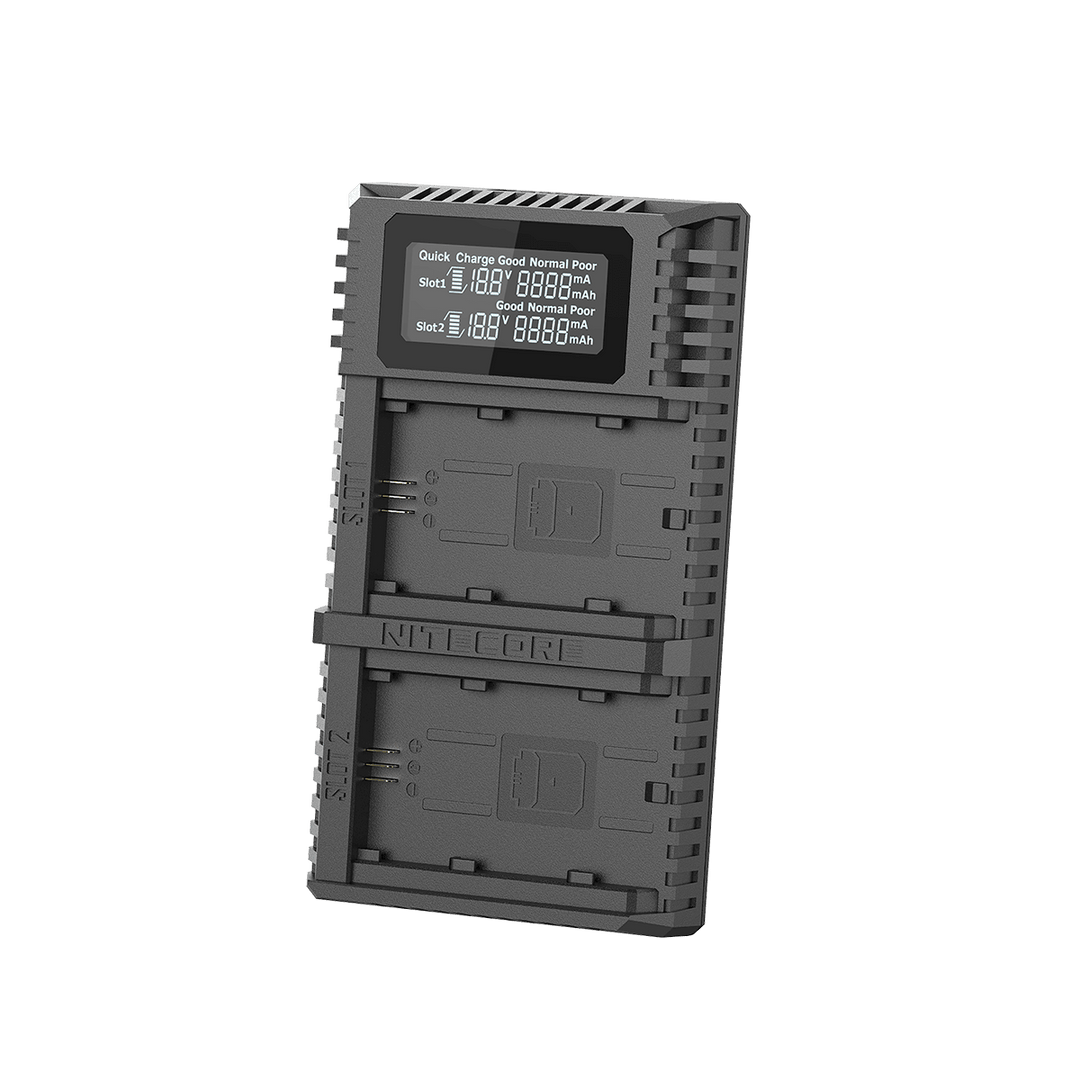 USN4 PRO (Sony NP-FZ100) Dual-Slot Battery Charger - Nitecore Singapore