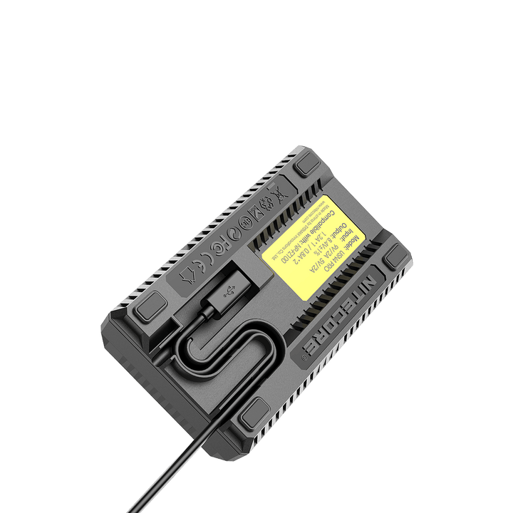 USN4 PRO (Sony NP-FZ100) Dual-Slot Battery Charger - Nitecore Singapore