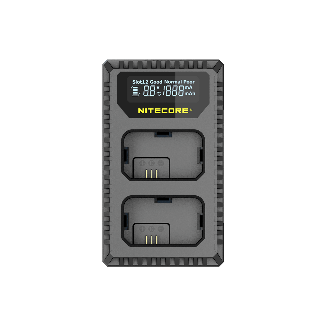 USN1 (Sony NP-FW50) Dual-Slot Battery Charger - Nitecore Singapore