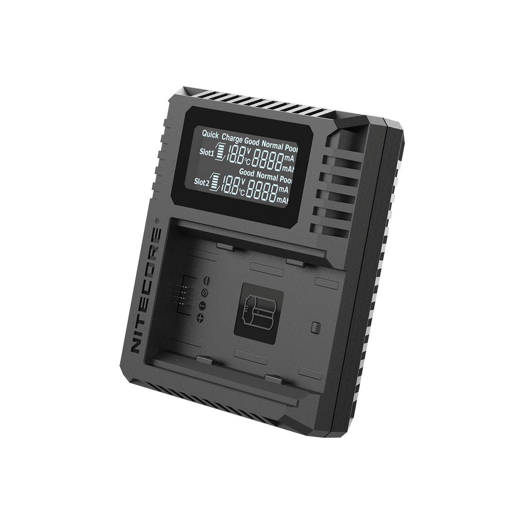 FX3 (Fujifilm NP-W235) Dual-Slot Battery Charger - Nitecore Singapore