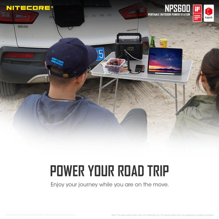 NPS600 (594Wh) Portable Power Station - Nitecore Singapore