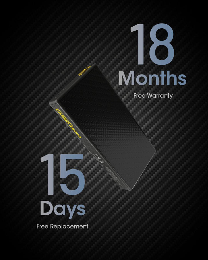 CARBO 20000 Carbon Fiber Energy Brick (20,000mAh 3A) - Nitecore Singapore