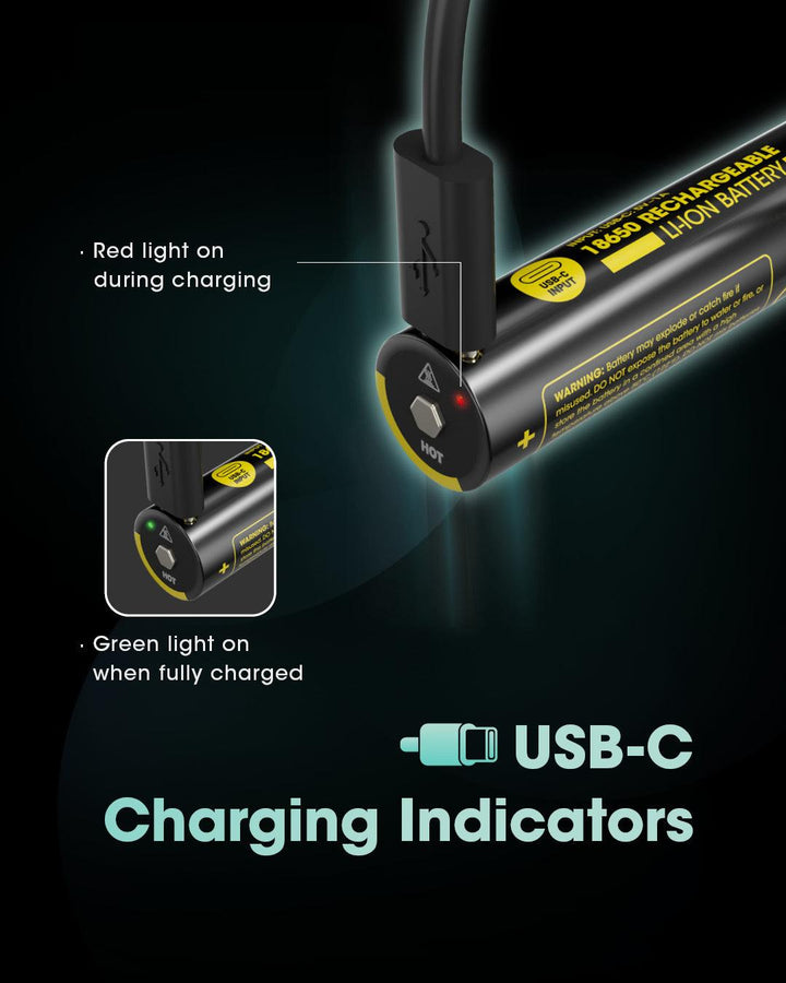 NL1836R (18650 - 3600mAh - 6A) - Nitecore Singapore