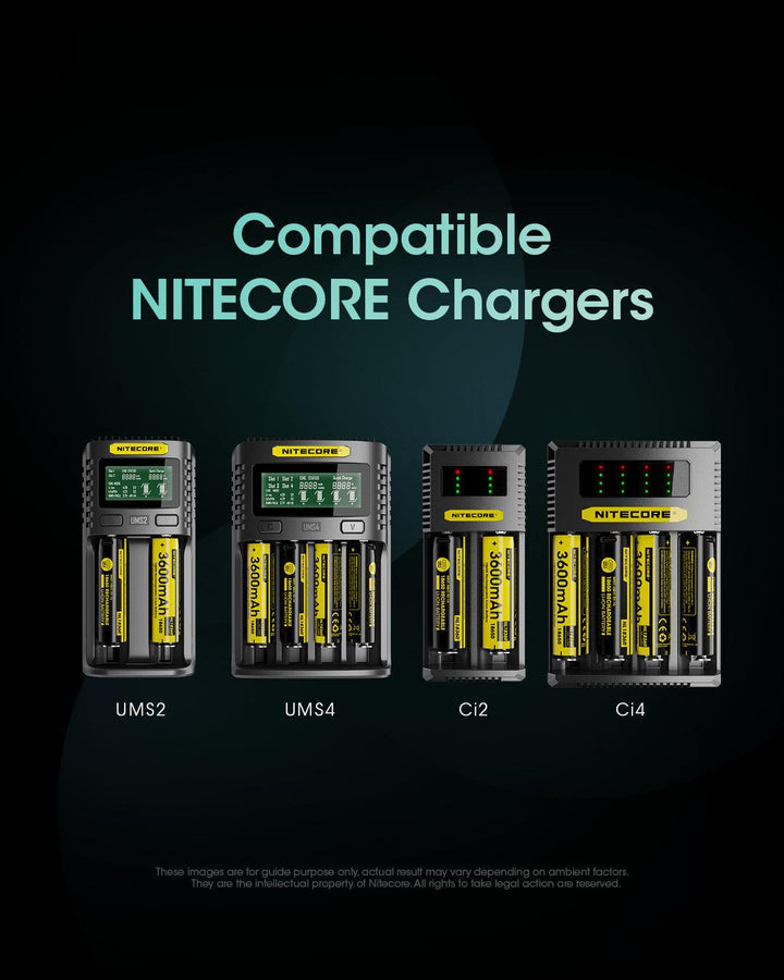 NL1836R (18650 - 3600mAh - 6A) - Nitecore Singapore