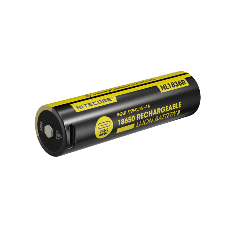 NL1836R (18650 - 3600mAh - 6A) - Nitecore Singapore