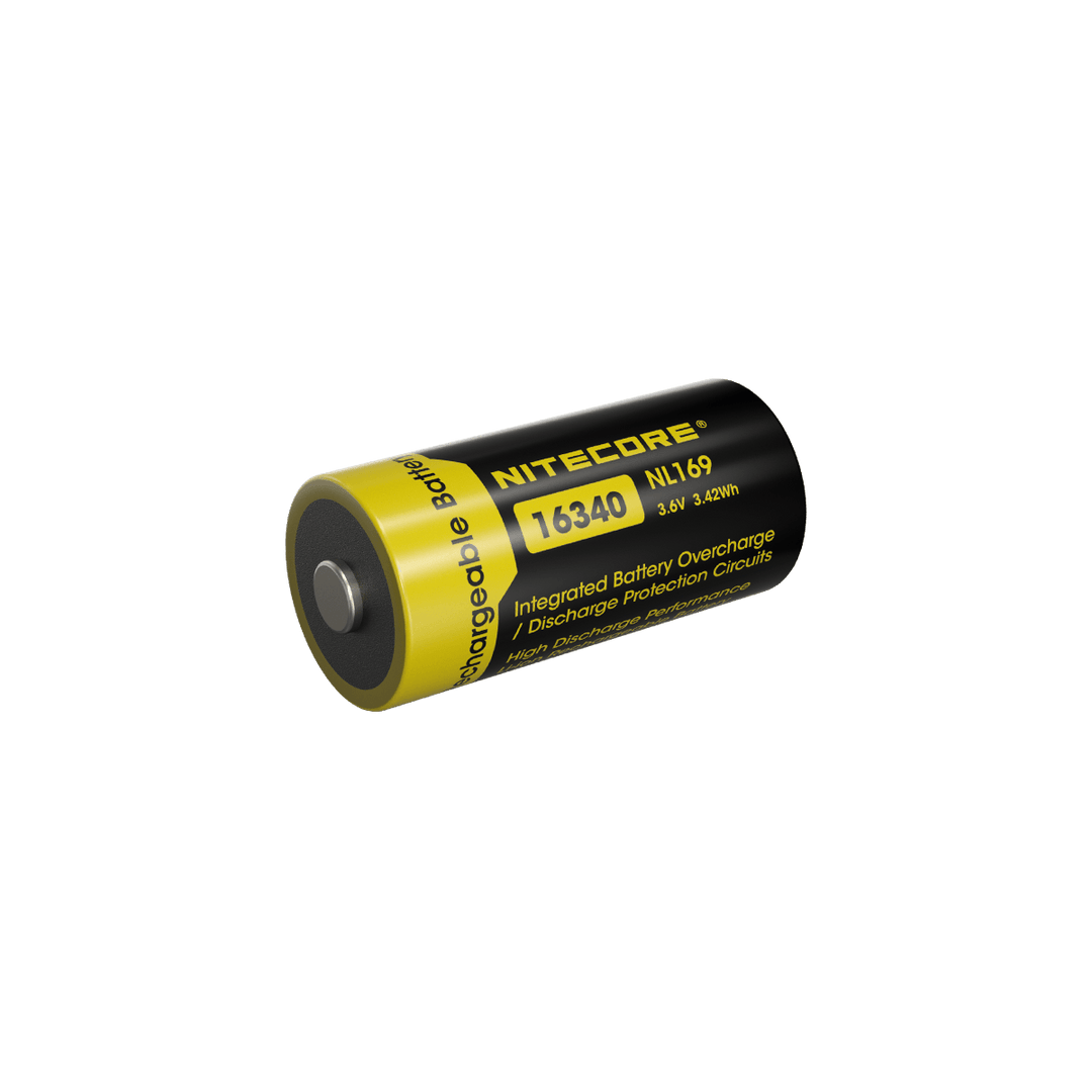 NL169 (16340 - 950mAh - 2A) - Nitecore Singapore