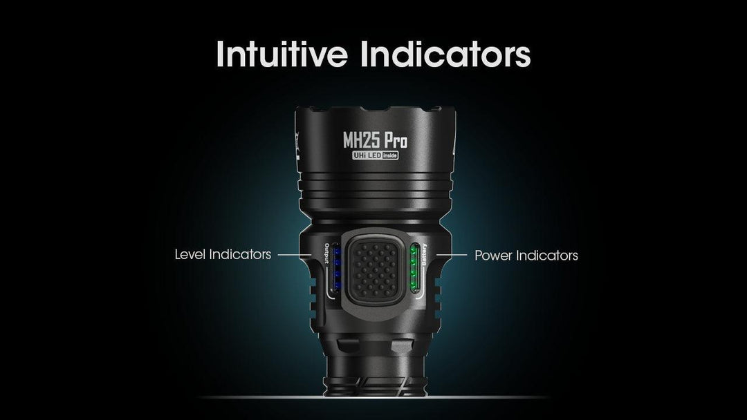 MH25 PRO - 3300 lumens - Nitecore Singapore