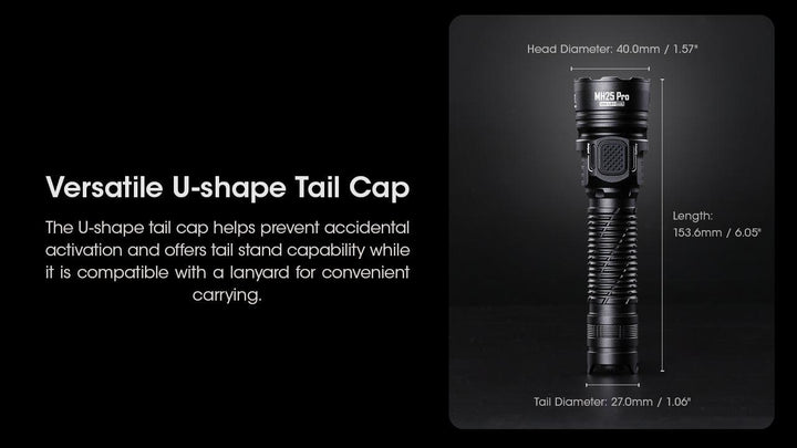 MH25 PRO - 3300 lumens - Nitecore Singapore