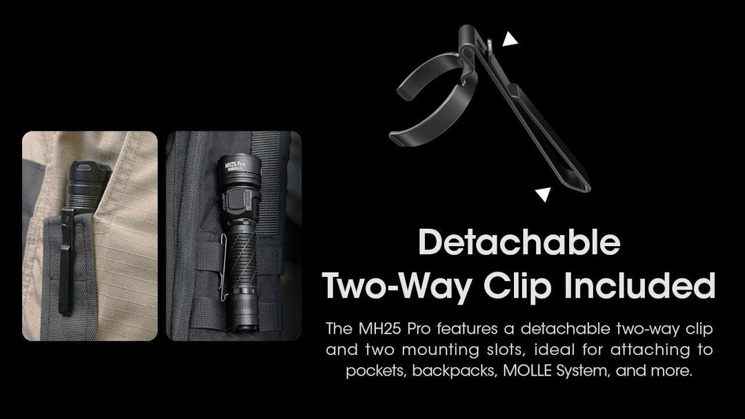 MH25 PRO - 3300 lumens - Nitecore Singapore