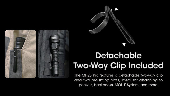 MH25 PRO - 3300 lumens - Nitecore Singapore
