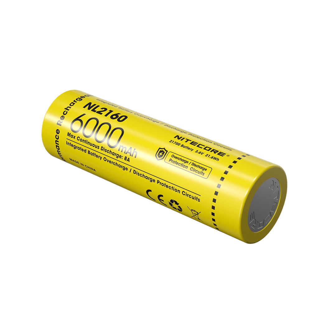 NL2160 (21700 - 6000mAh - 8A) - Nitecore Singapore