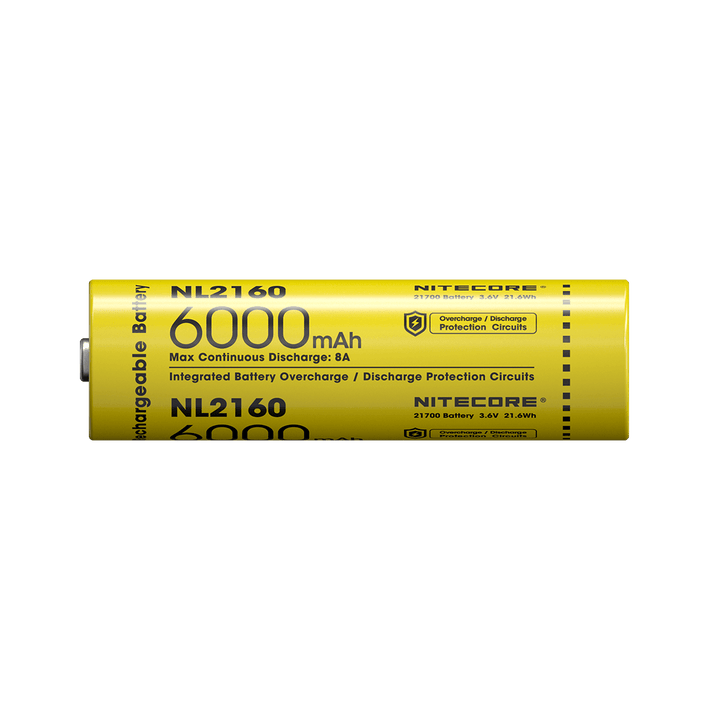 NL2160 (21700 - 6000mAh - 8A) - Nitecore Singapore