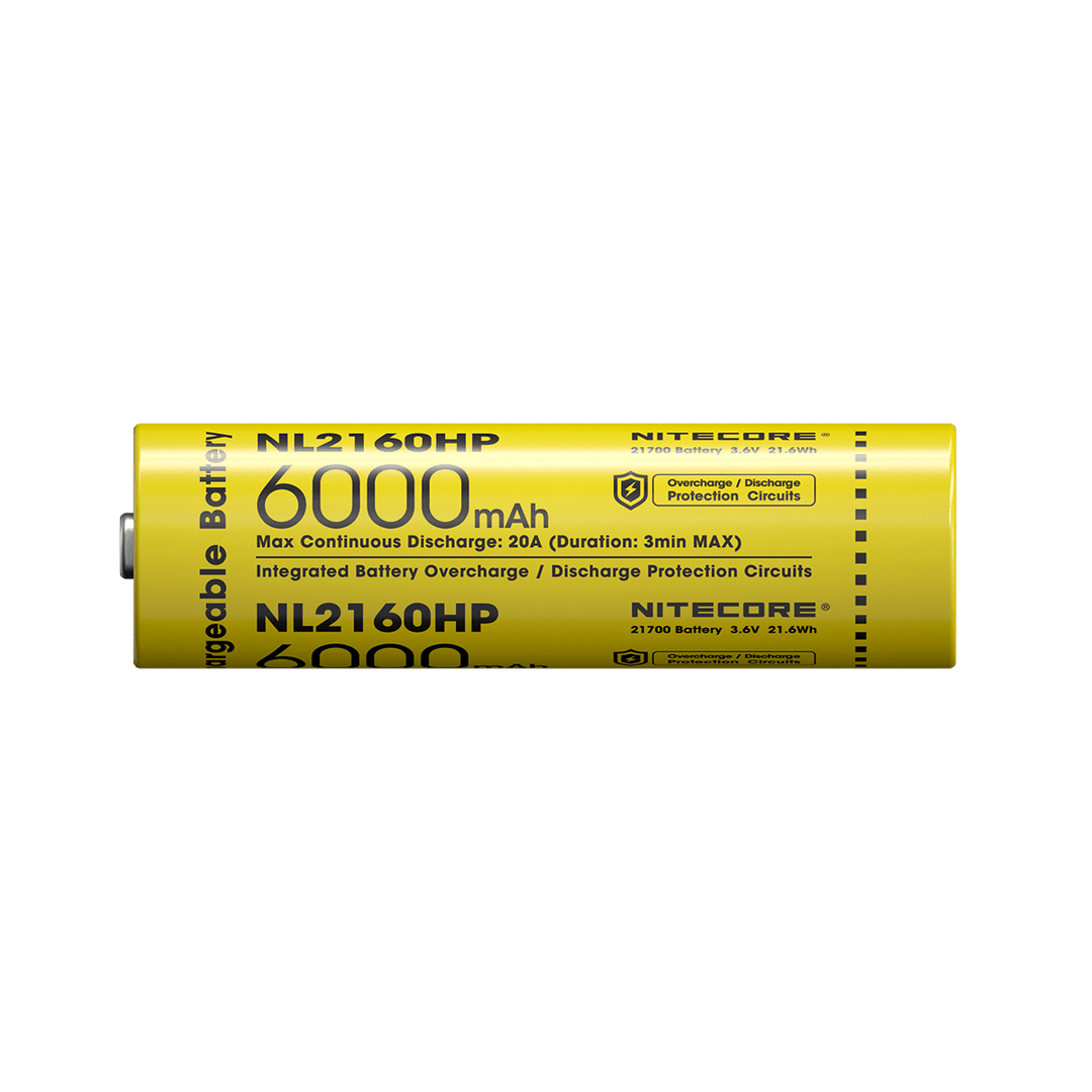 NL2160HP (21700 - 6000mAh - 20A) - Nitecore Singapore