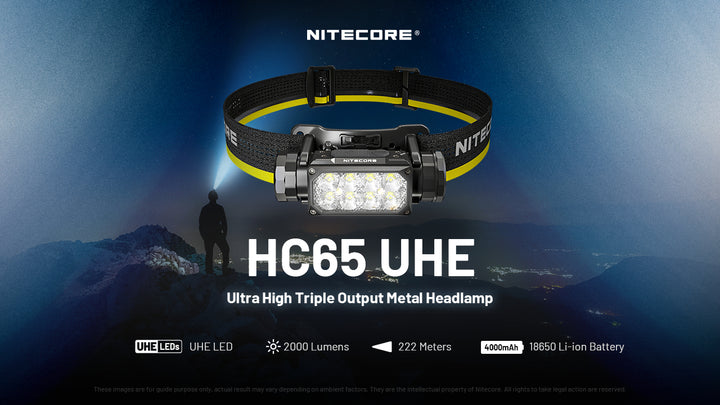 HC65 UHE - 2000 lumens (Bundle)