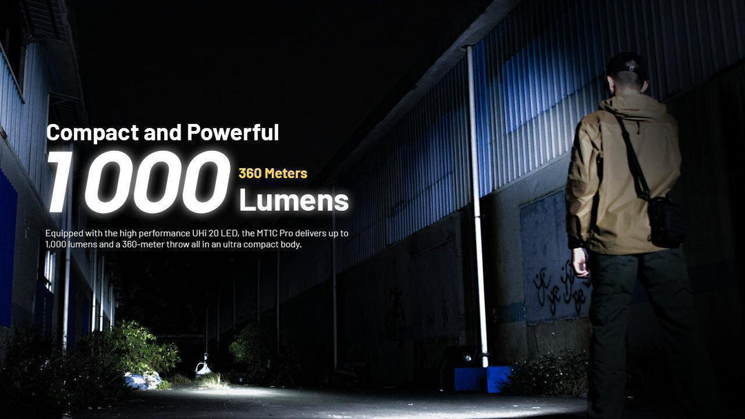 TM9K PRO - 9900 lumens (Bundle) - Nitecore Singapore
