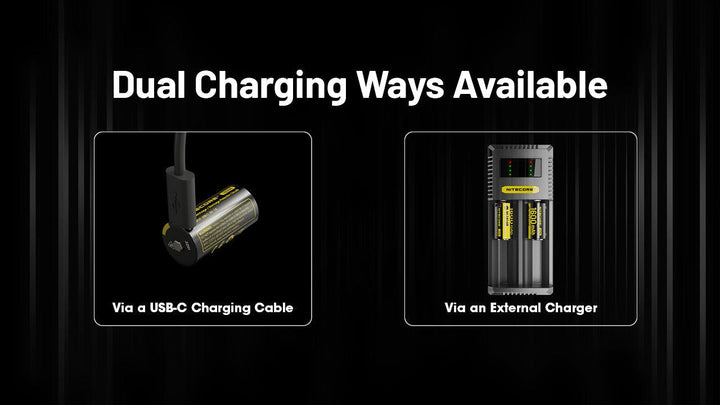 NL1816R (1600mAh - 3A) for MT1C PRO - Nitecore Singapore