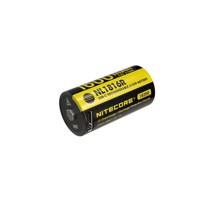 NL1816R (1600mAh - 3A) for MT1C PRO - Nitecore Singapore