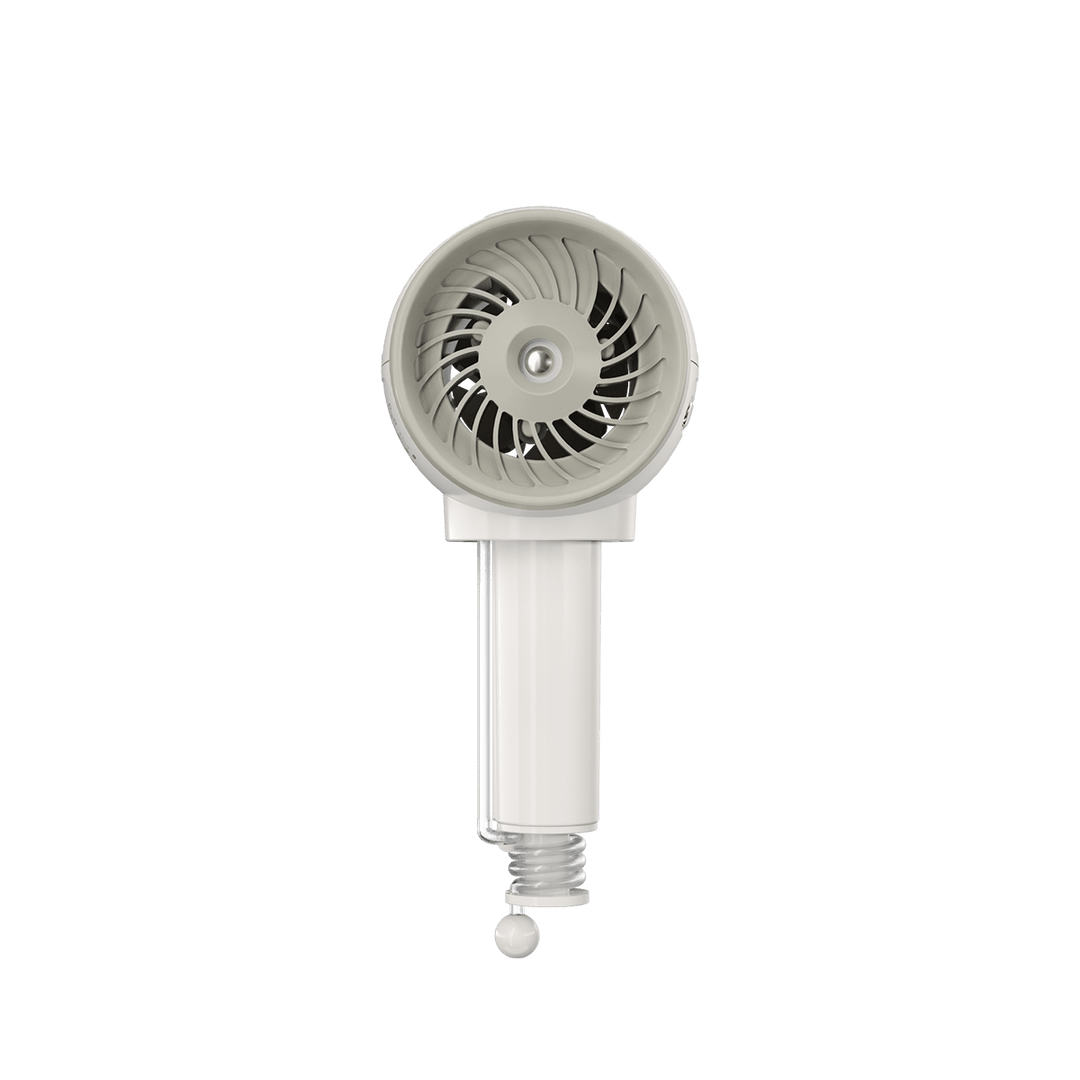 izzCool 10 - Handheld Air Conditioner Fan (2,600mAh - WHITE) - Nitecore Singapore
