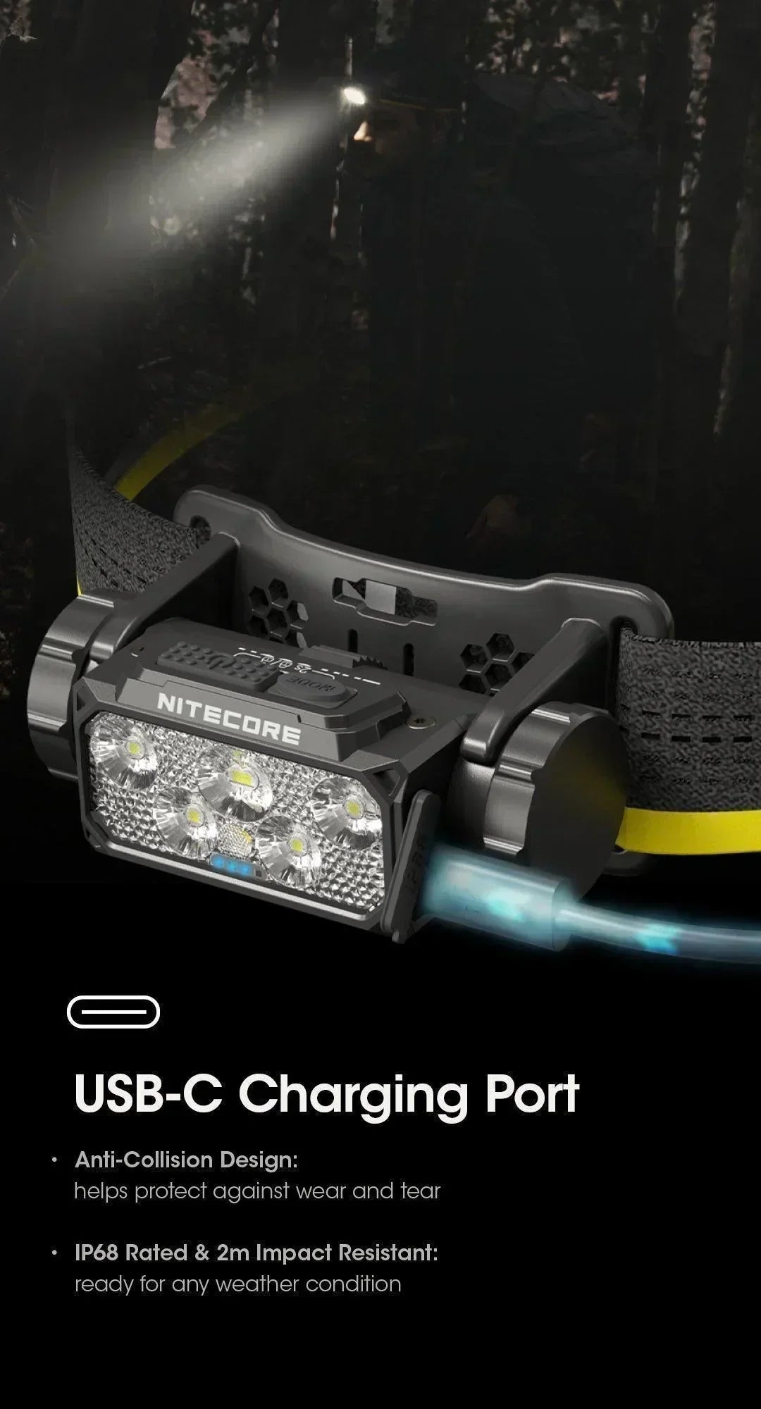 HC60 UHE - 1600 lumens - Nitecore Singapore