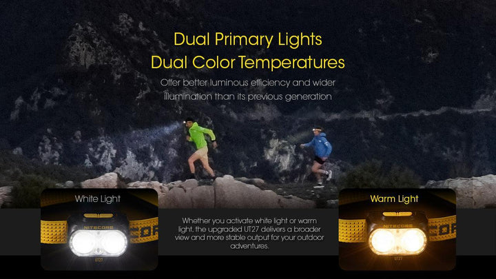 UT27 Pro (White) - 800 lumens - Nitecore Singapore