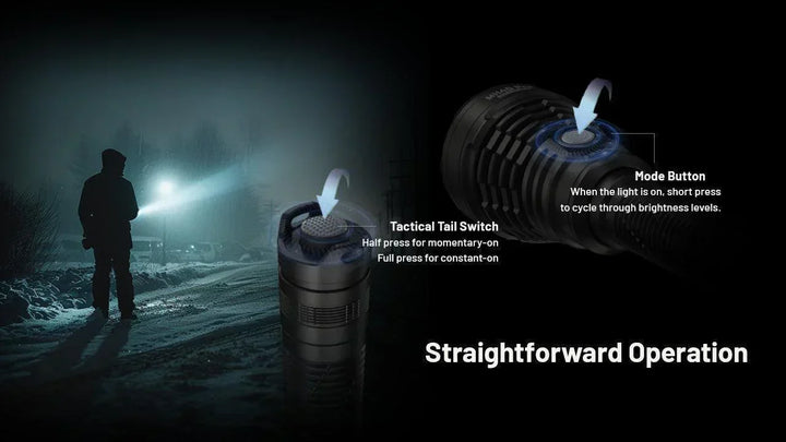 MH40 PRO - 3500 lumens - Nitecore Singapore