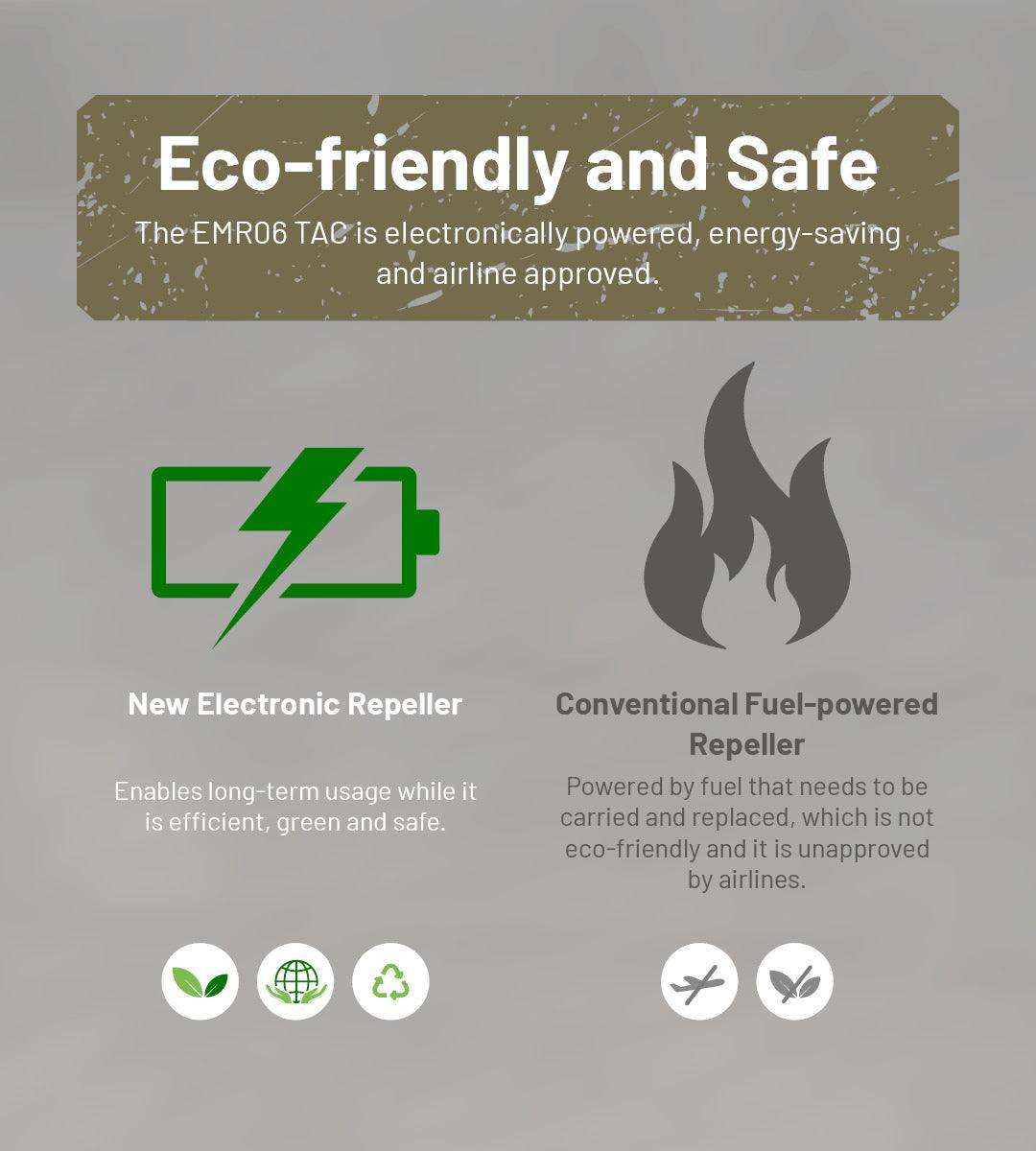 EMR06 TAC Electronic Mosquito Repellent - Nitecore Singapore
