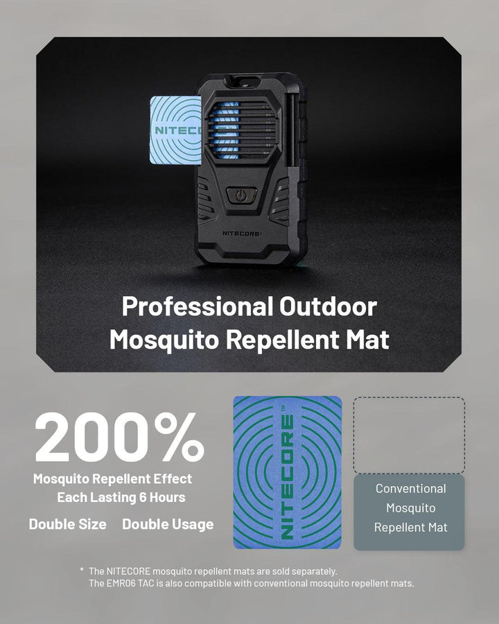 EMR06 TAC Electronic Mosquito Repellent - Nitecore Singapore