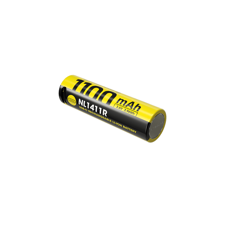 NL1411R (1100mAh - 3A) for MT1A PRO - Nitecore Singapore
