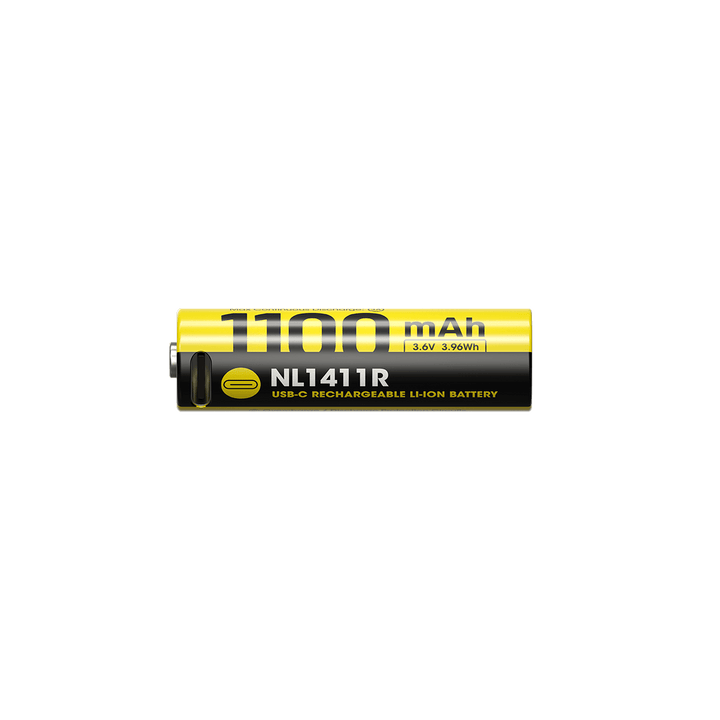 NL1411R (1100mAh - 3A) for MT1A PRO - Nitecore Singapore