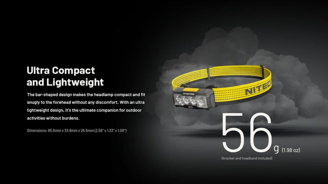 NU27 (White) - 600 lumens - Nitecore Singapore