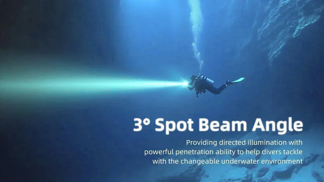 DL30 - 1100 lumens (100m Depth Diving Light) - Nitecore Singapore