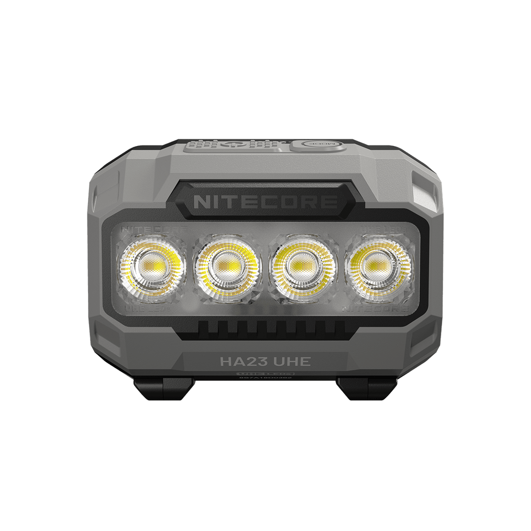HA23 UHE (Black) - 600 lumens - Nitecore Singapore