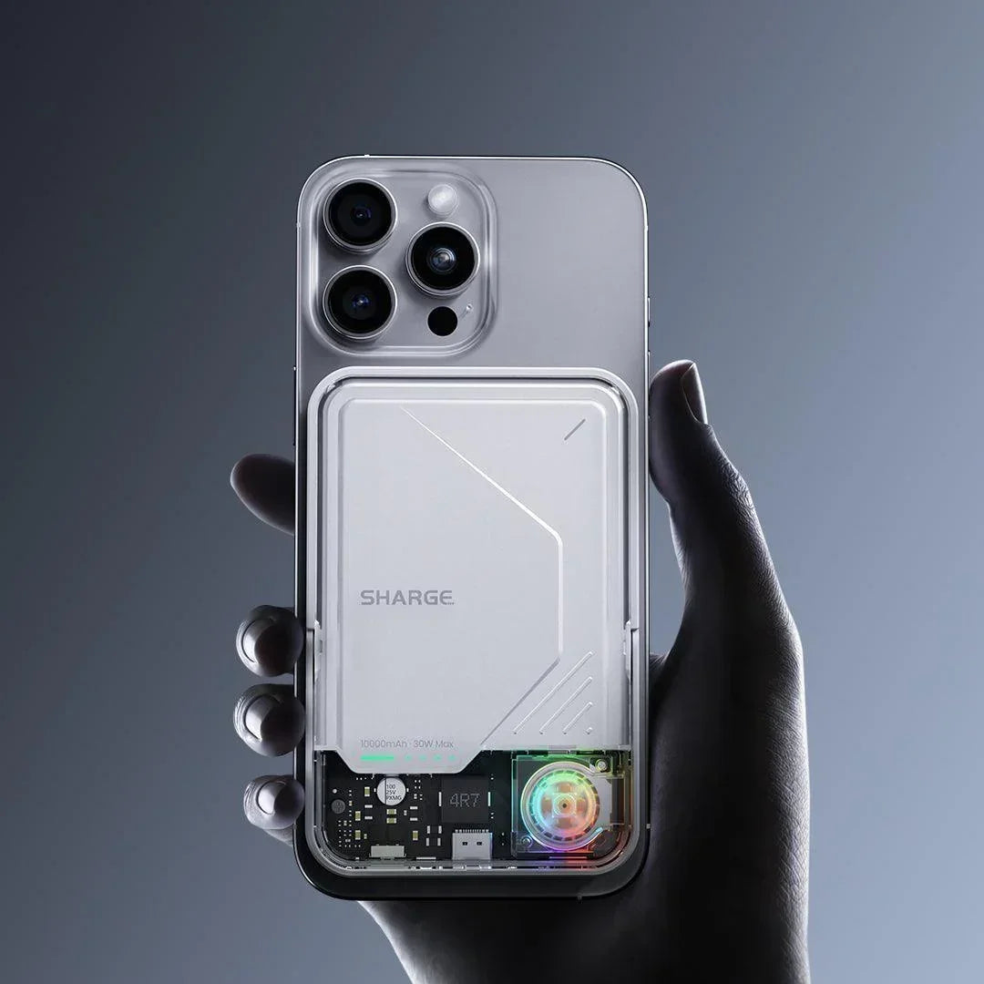 Sharge ICEMAG 2 (10,000mAh 3A 30W Qi2 Wireless) - Nitecore Singapore