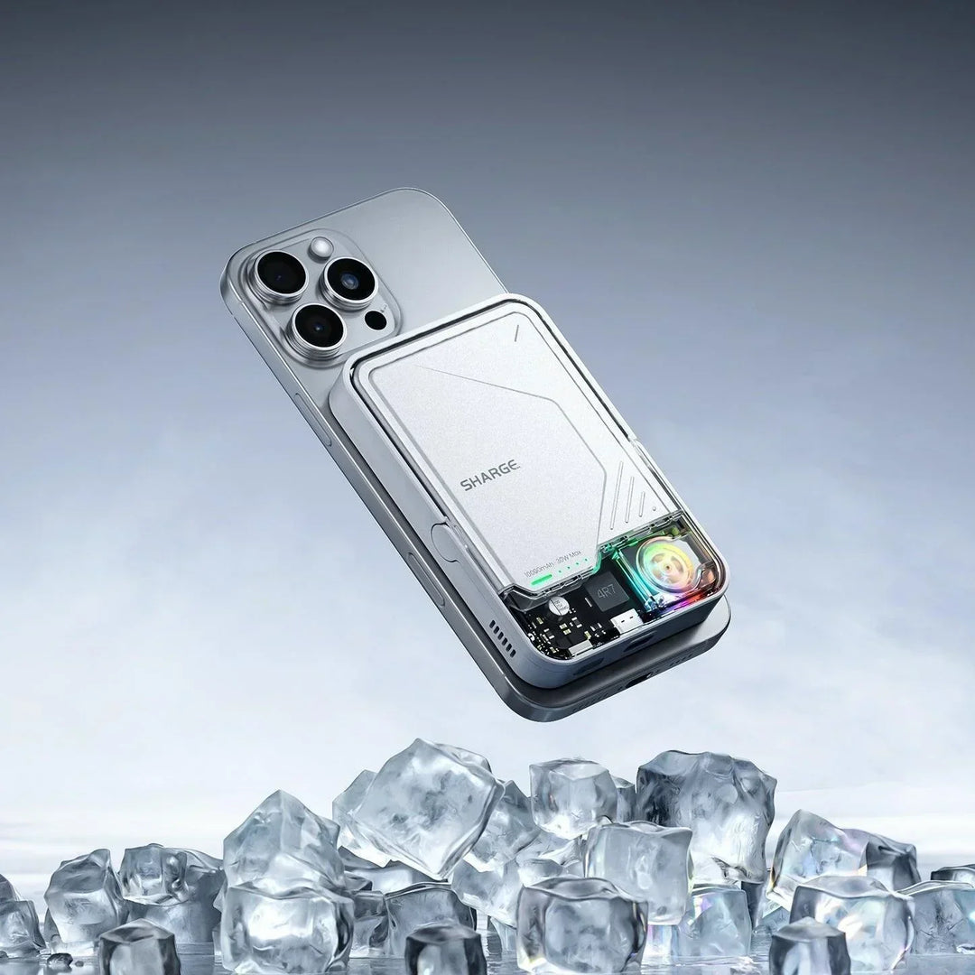 Sharge ICEMAG 2 (10,000mAh 3A 30W Qi2 Wireless) - Nitecore Singapore