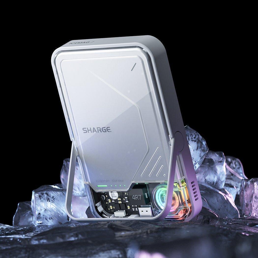 Sharge ICEMAG 2 (10,000mAh 3A 30W Qi2 Wireless) - Nitecore Singapore