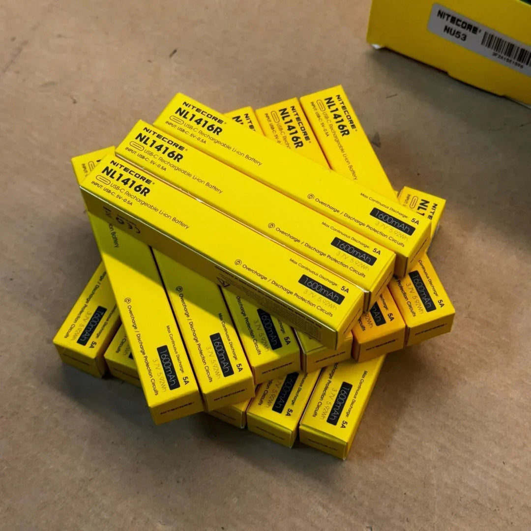 NL1416R (1600mAh - 5A) for MT2A PRO - Nitecore Singapore