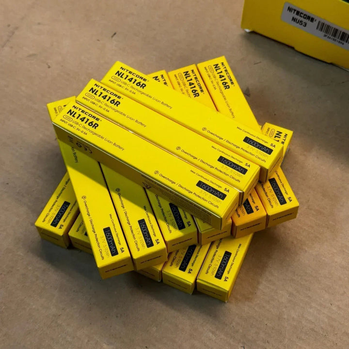 NL1416R (1600mAh - 5A) for MT2A PRO - Nitecore Singapore
