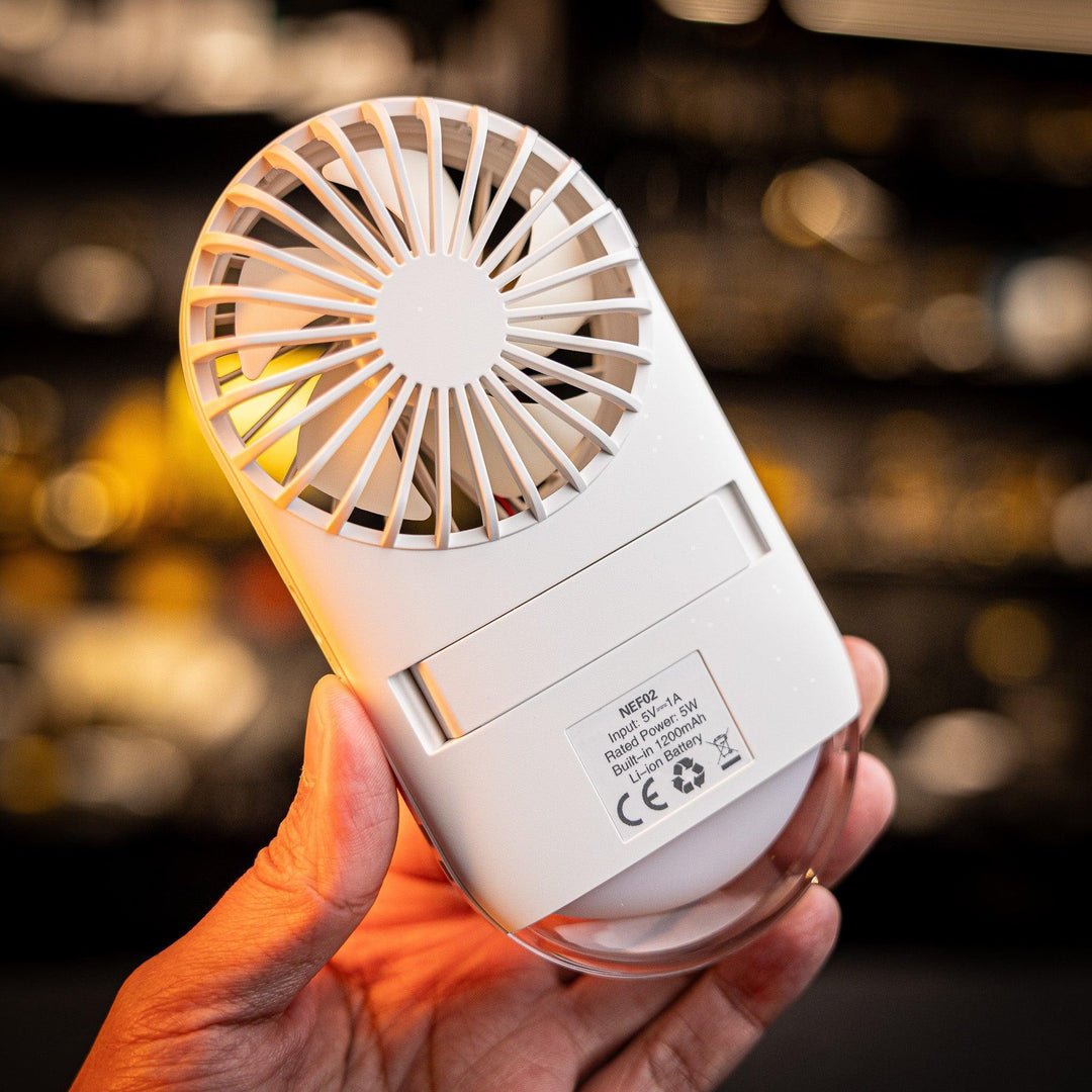 NEF02 - Personal LED Fan (1,200mAh) - Nitecore Singapore