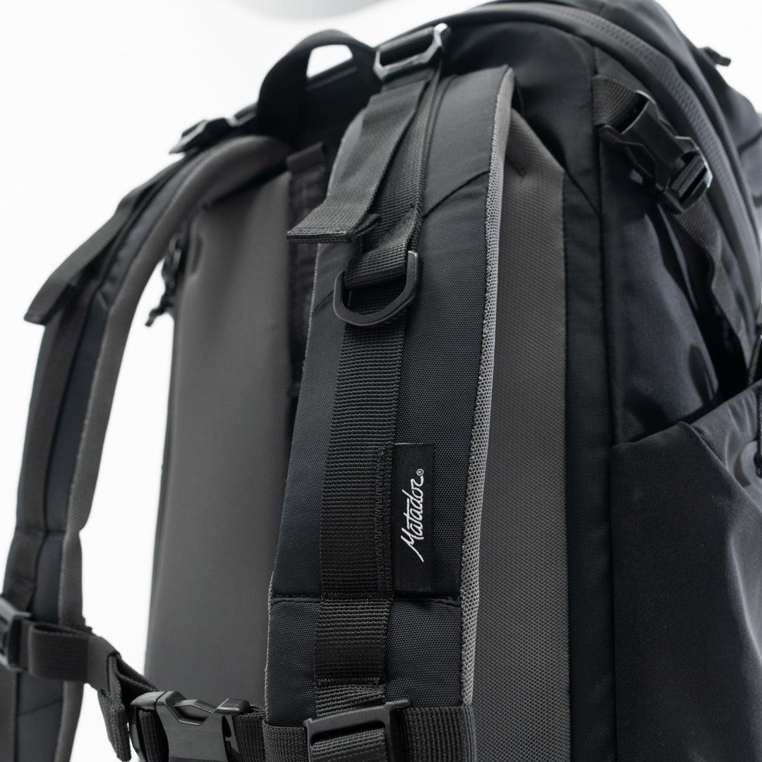 GlobeRider35 Travel Backpack (Black) - 35L