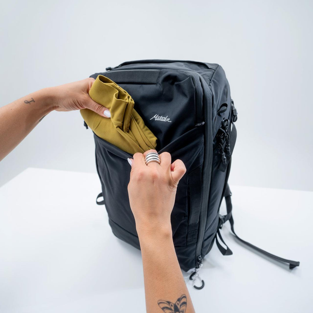 GlobeRider35 Travel Backpack (Black) - 35L