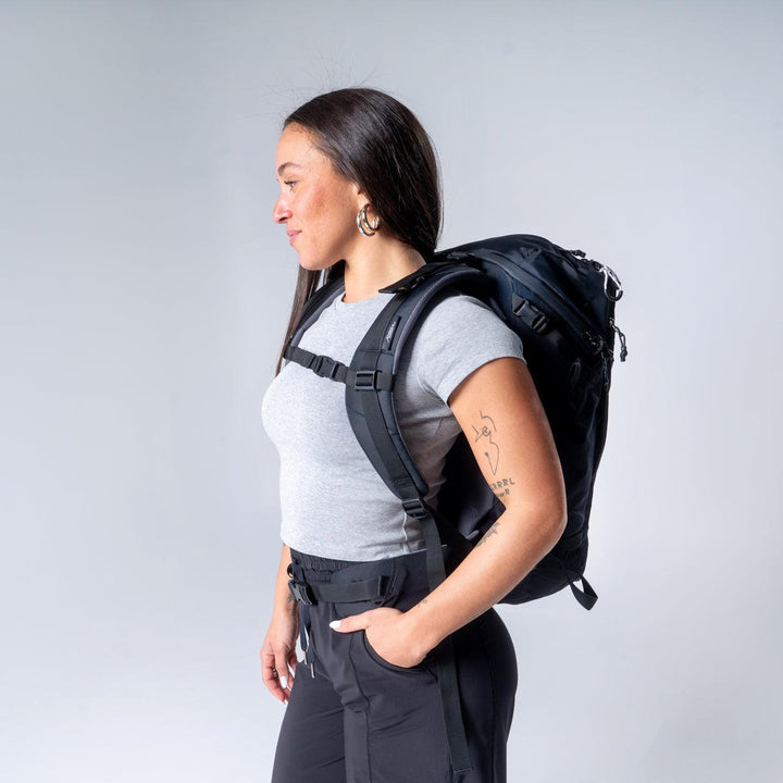 GlobeRider35 Travel Backpack (Black) - 35L