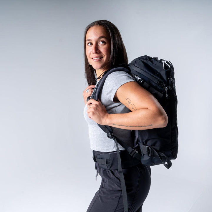 GlobeRider35 Travel Backpack (Black) - 35L
