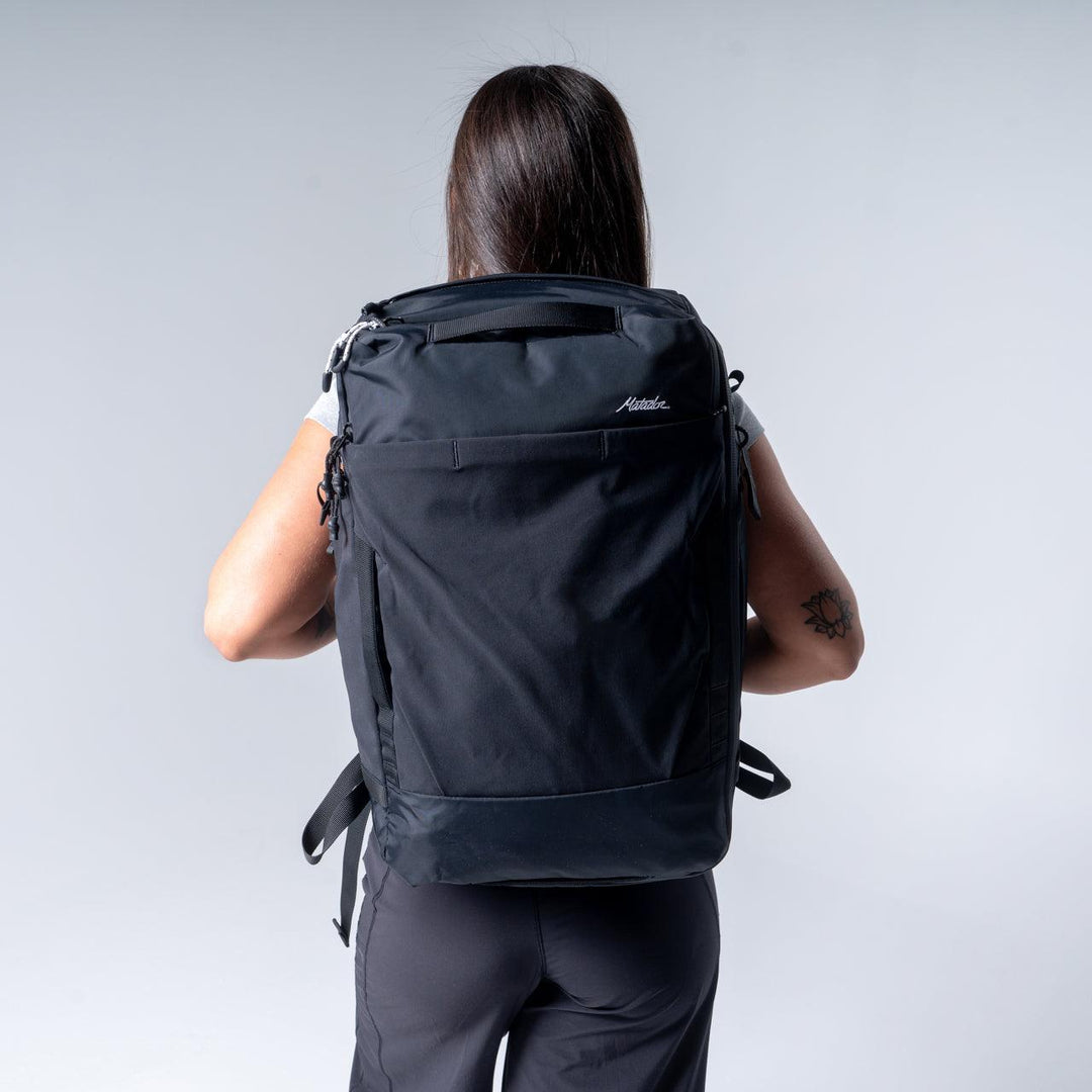 GlobeRider35 Travel Backpack (Black) - 35L