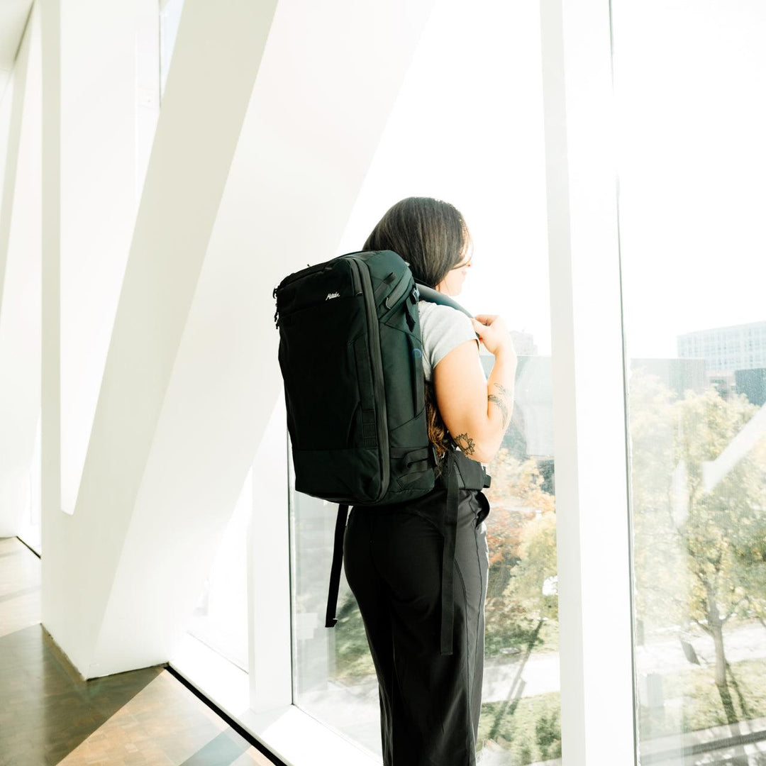 GlobeRider35 Travel Backpack (Black) - 35L