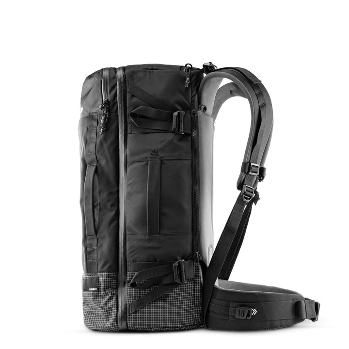 GlobeRider45 Travel Backpack (Black) - 45L