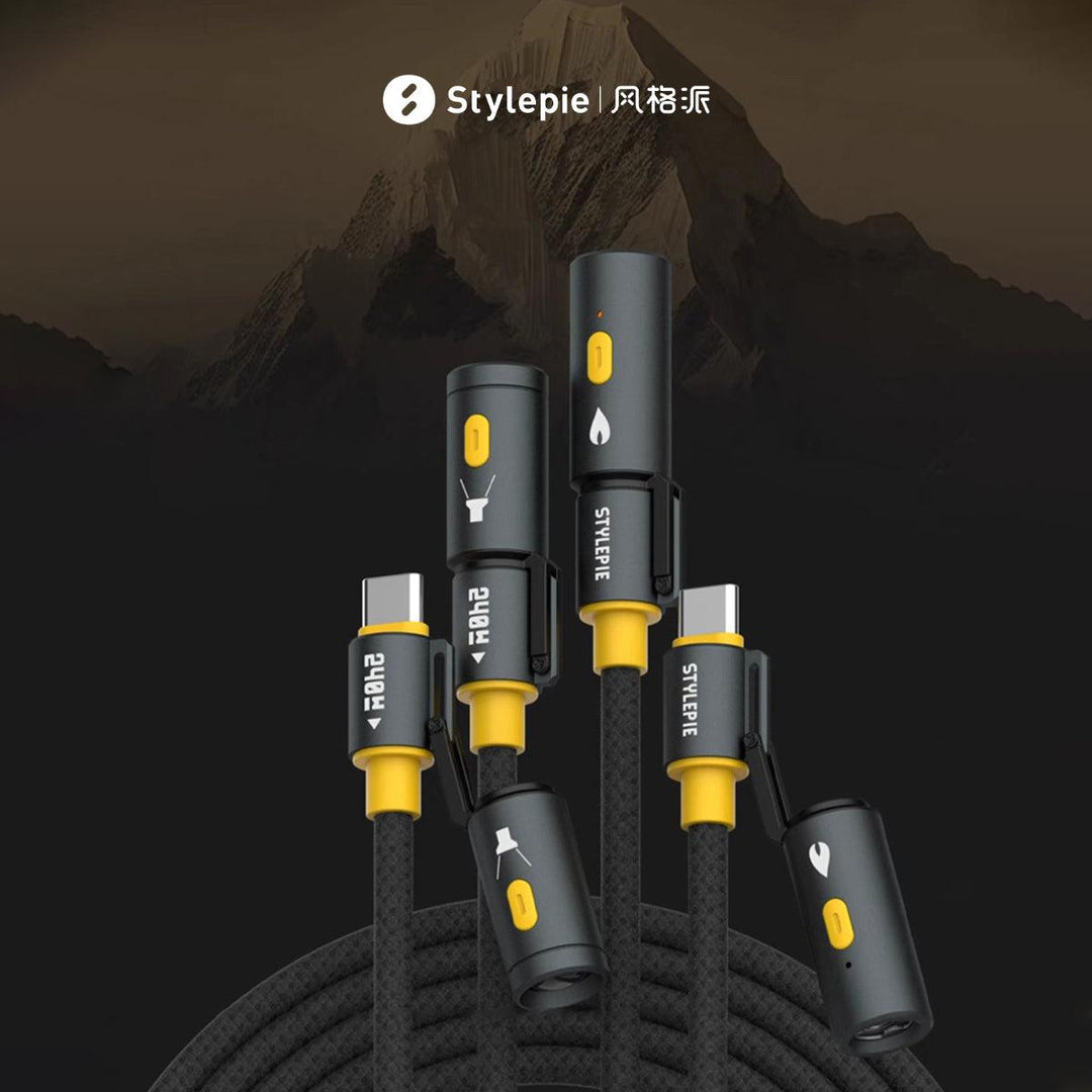 ELF 4-in-1 USB-C Cable (240W 1.5m) - Nitecore Singapore