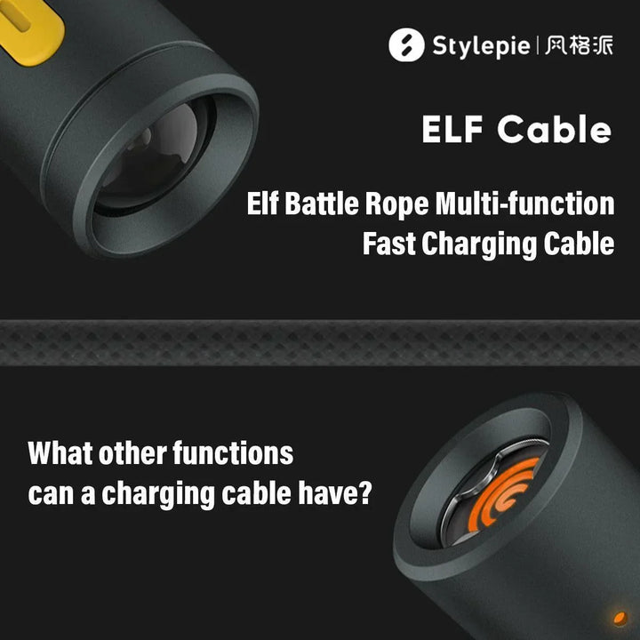 ELF 4-in-1 USB-C Cable (240W 1.5m) - Nitecore Singapore
