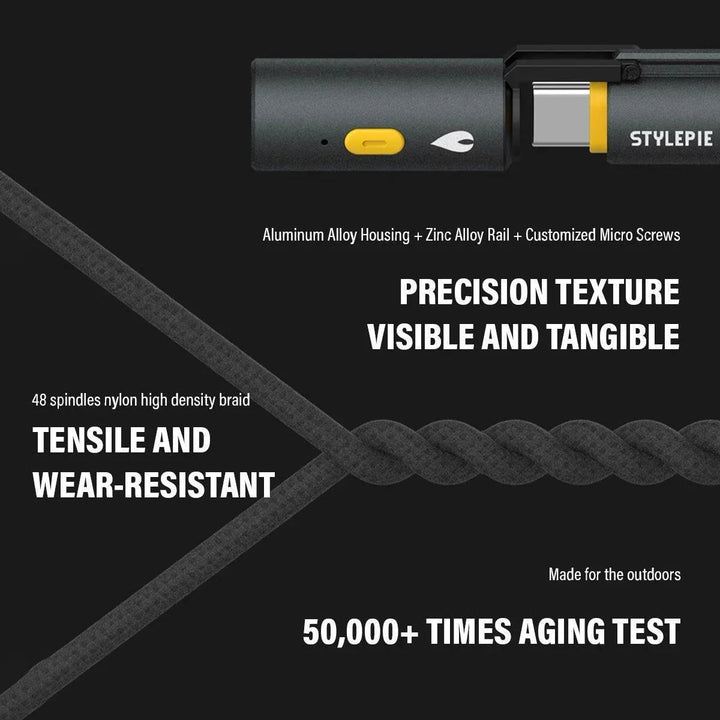 ELF 4-in-1 USB-C Cable (240W 1.5m) - Nitecore Singapore