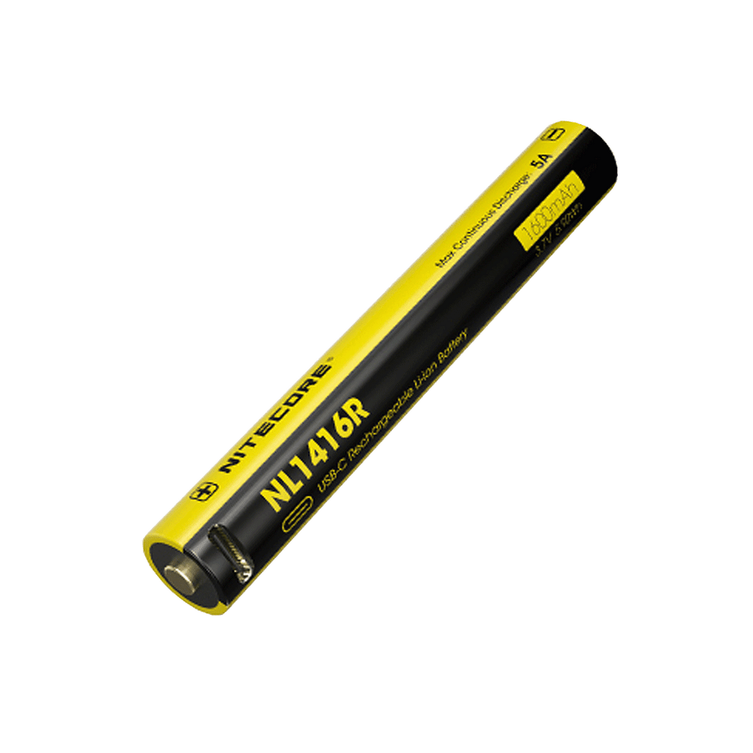NL1416R (1600mAh - 5A) for MT2A PRO - Nitecore Singapore